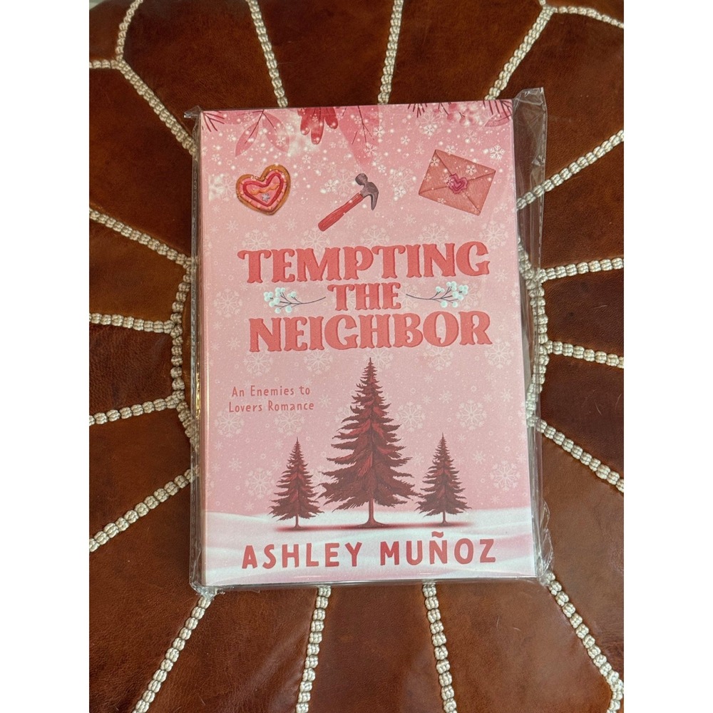 Tempting the Neighbor Ashley Muñoz Paperback Enemies to Lovers Romance Book
